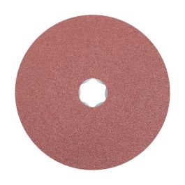 PFERD COMBICLICK RESIN FIBRE DISC ALUM OX 125MM 60 GRIT
